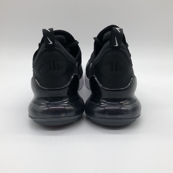 Nike Air Max 270 Black White Red Sneakers Shoes AH8050-002 Men's - Picture 4 of 5